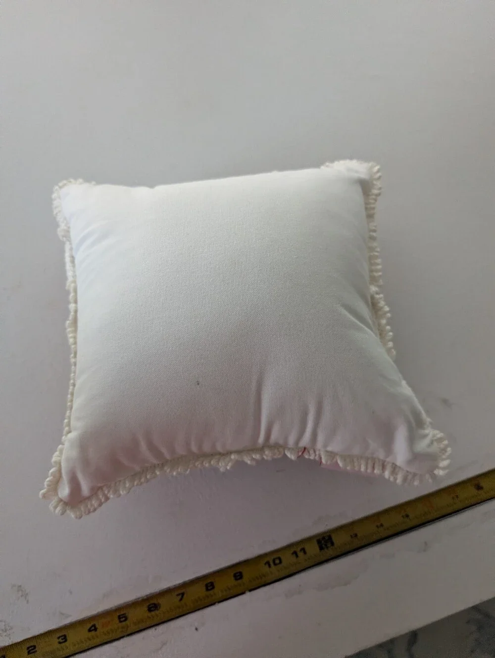 Bella Lux Beaded Heart Valentine's Throw Pillow 12